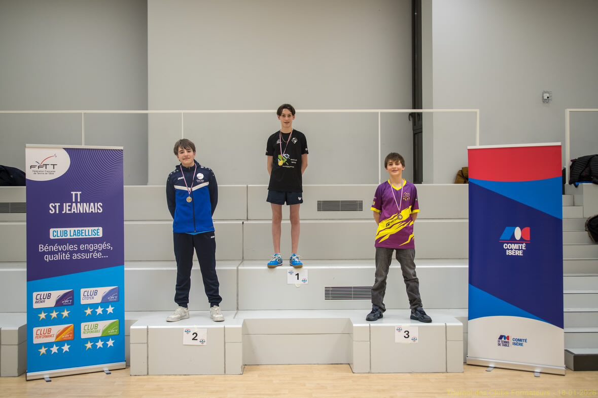 Podium Cadets - Rémi Thomann
