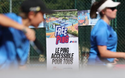 Article FFTT : Moirans et le Centr’Isère TT pionniers du ping en extérieur